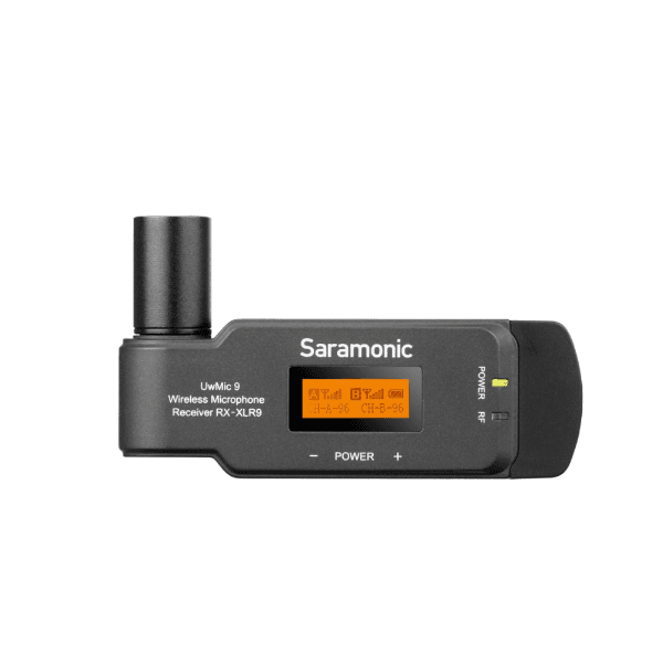 Anúncio: Receptor plug-on para sistema UwMic9 Saramonic RX-XLR9