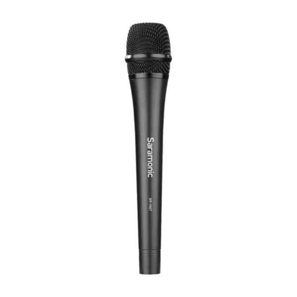 Anúncio: Microfone de mão cardióide dinâmico unidirecional Saramonic SR-HM7 XLR
