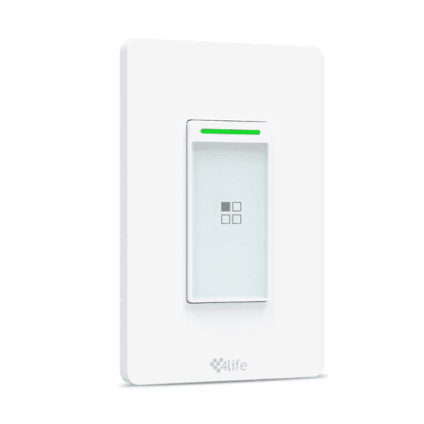 Anúncio: Interruptor Inteligente 4life Paralelo 3-Way Smart Push Switch 2.4GHz - Branco (FLA02) Tuya Smart Life, Amazon Alexa e Google Assistant 100-240V - 50/60Hz