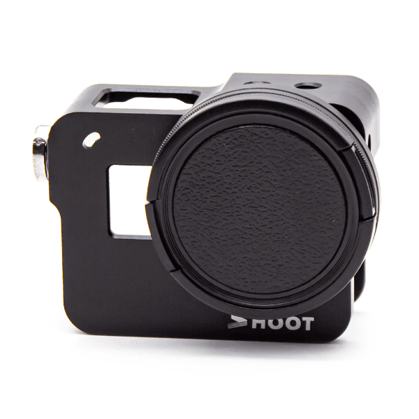Anúncio: Case de Proteção de Alumínio GoPower GPR505A para GoPro Hero 7/6/5 com Filtro Uv 52mm - Preto
