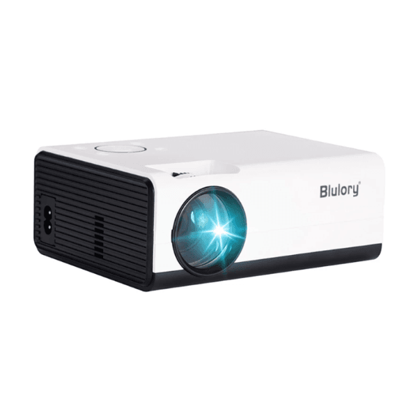 Anúncio: Projetor Blulory T1 1280 x 720p, 4K UHD, 1200 Lumens, Android, Bivolt - Branco