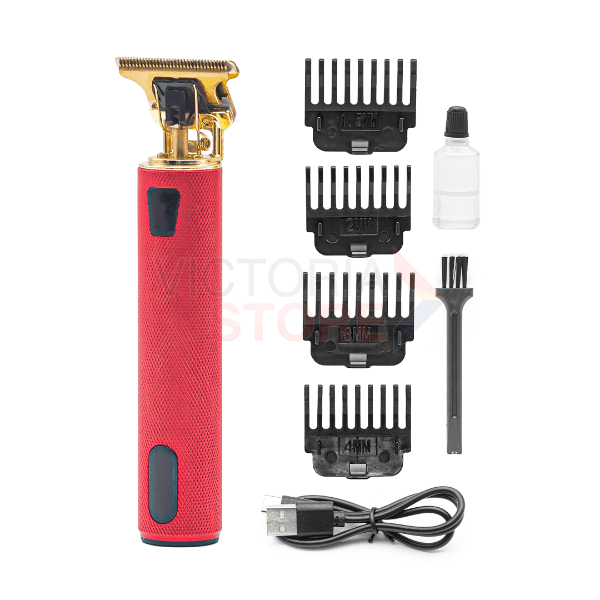 Anúncio: Máquina de Cortar Cabelo Daling Professional Hair Clipper DL-1095 - Bivolt - Vermelho