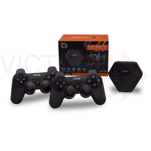 Anúncio: Game Stick Consola Portátil Keen X6 2.4G Dois controles sem fio