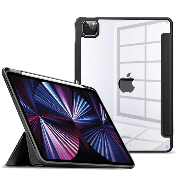 Anúncio: Capa Para Tablet / Ipad Pro 11 4Life com Compartimento para Pencil - Transparente/Preto