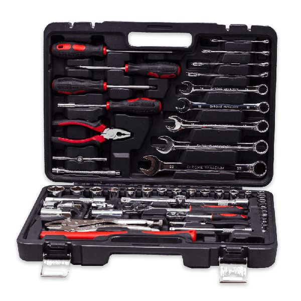 Anúncio: Kit de Ferramenta E078001 Com 78 Peças - Preto/Vermelho