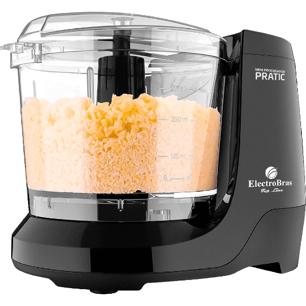 Anúncio: Mini Processador de Alimentos Electrobras Pratic EBMP-120 / 350ML / 120W / 110V ~ 50/60Hz - Preto