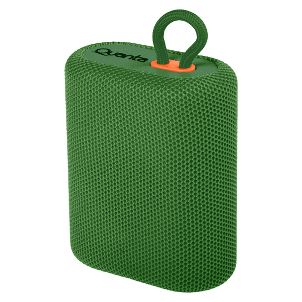 Anúncio: Mini Speaker / Caixa de Som Quanta QTSPB64N / 5W / Com Bluetooth 5.0 / TWS / USB / SD / FM - Verde