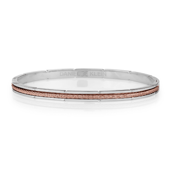 Anúncio: Pulseira Feminina Daniel Klein DKJ.3.2084-2 - Prata/Rose Gold