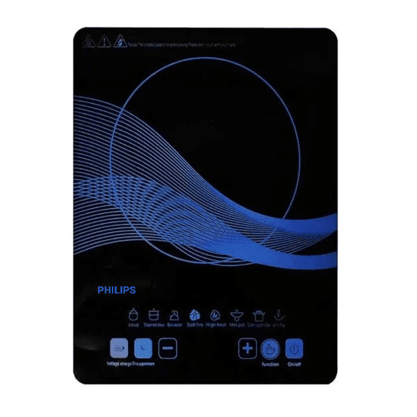 Anúncio: Fogareiro Elétrico de Indução Philips PL-02s / 2500W / 220V - Preto