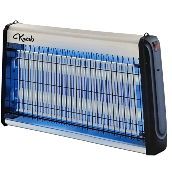 Anúncio: Mata Insetos Eletrico Krab KBMIE150 / 15W / 2 Lâmpadas UV / 110V ~ 60Hz - Branco/Preto