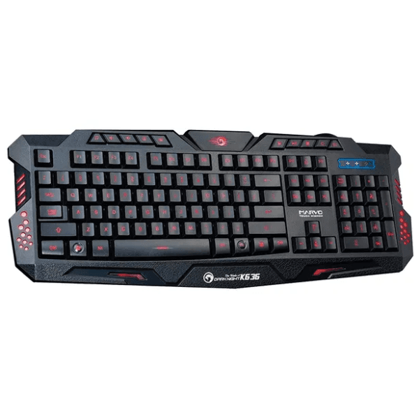 Anúncio: Teclado Gaming Marvo Scorpion K636 / USB / Inglês - Preto