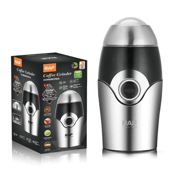 Anúncio: Moedor de Cafe Eletrico Raf R.7124 / 200W / 40G / 220V - Inox