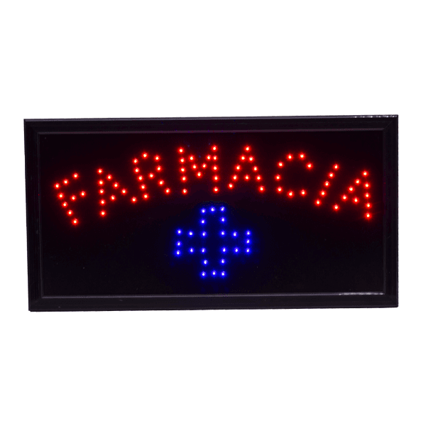 Anúncio: Placa LED FARMACIA 48X25 CM / 220V