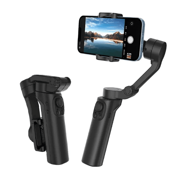 Anúncio: Tripe Estabilizador Gimbal F5 Plus Foldable 3-Axis / 3000Mah - Preto