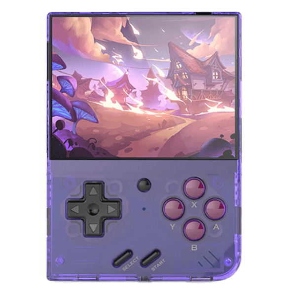 Anúncio: Consola Game Portátil Player R33S / DDR3L / Tela 3.5"/ 1GB - Roxo Transparente