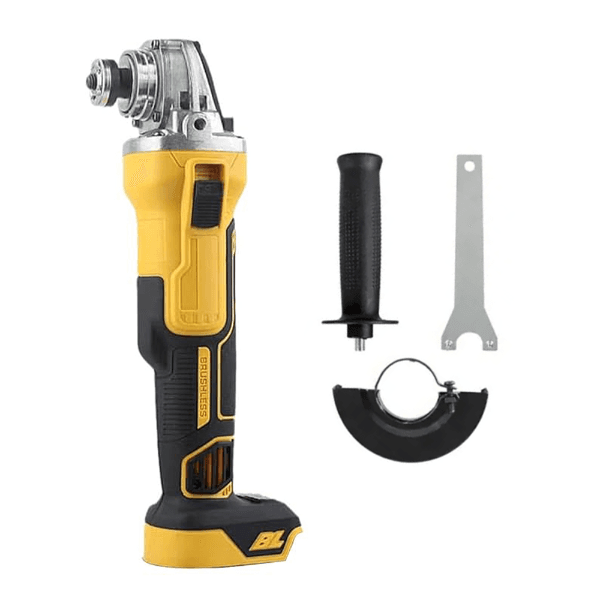 Anúncio: Esmerilhadeira Angular Eletrica Sem Fio ET2363 / M14 / 125MM / 24V / 4Ah / 110-240V ~ 50/60Hz - Amarelo/Preto