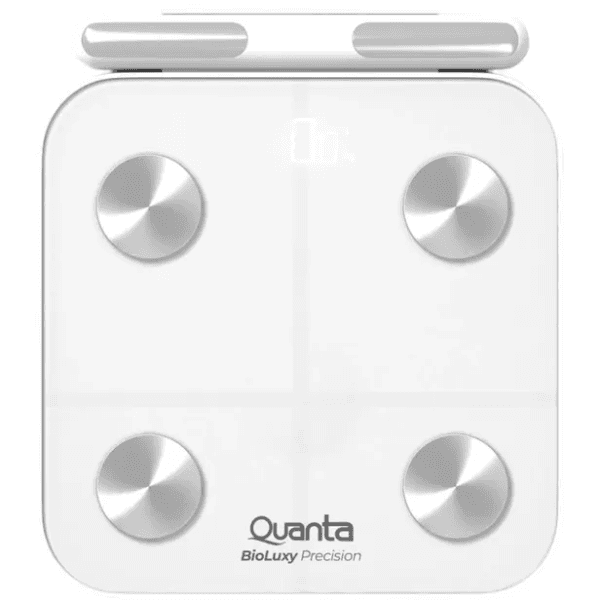 Anúncio: Balança Digital Quanta Bioluxy QTBCB200 Para Peso Corporal / 180KG / 8 Eletrodos - Branco