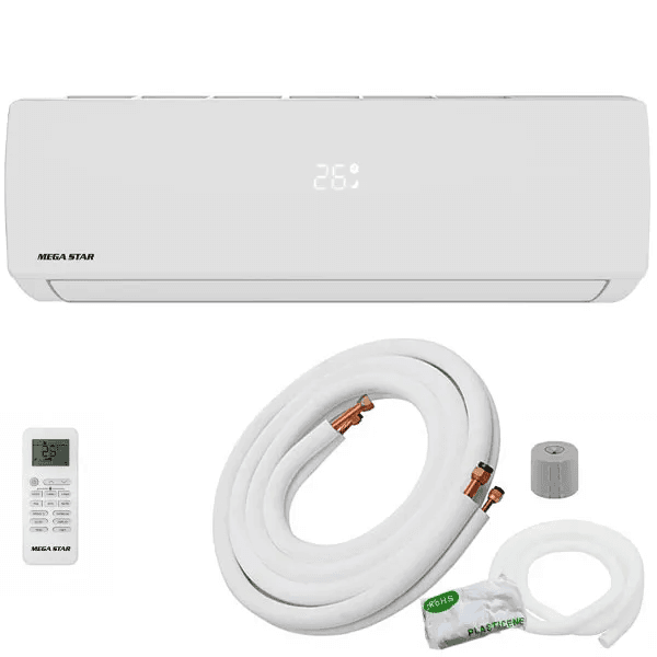Anúncio: Ar Condicionado Megastar AC1806 / 18000Btu / Frio - Quente / 220-240V ~ 50Hz - Branco