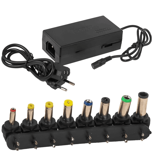 Anúncio: Fonte de Alimentaçao / Carregador Universal Mox para Notebook MO-CB881 / 96W / Bivolt - Preto