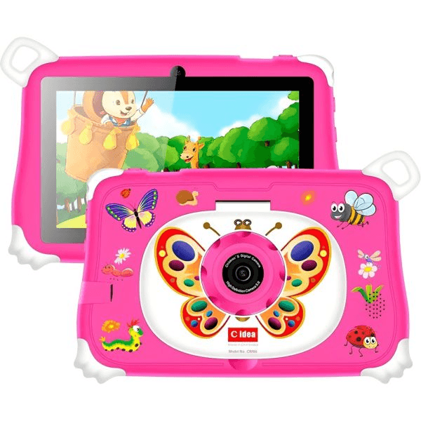 Anúncio: Tablet C Idea CM86 Kids Para Criança / 6GB + 128GB / Tela 7" / WiFi / Android 15 - Pink