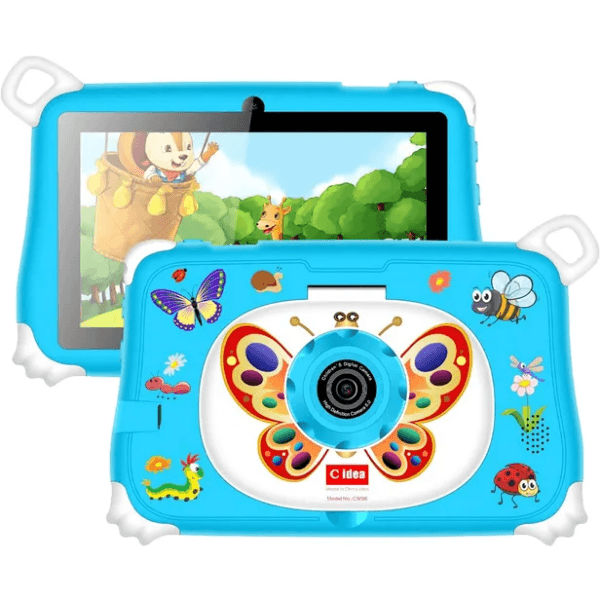 Anúncio: Tablet C Idea CM86 Kids Para Criança / 6GB + 128GB / Tela 7" / WiFi / Android 15 - Blue