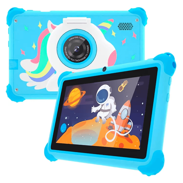 Anúncio: Tablet C Idea CM88 Kids Para Criança / 8GB + 256GB / Tela 7" / WiFi / Android 15 - Blue
