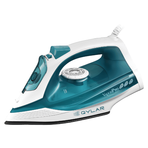 Anúncio: Ferro de Passar a Vapor Qylar Vapor Pro QY-2216 / 2000W / 220-240V ~ 50/60Hz - Branco/Azul