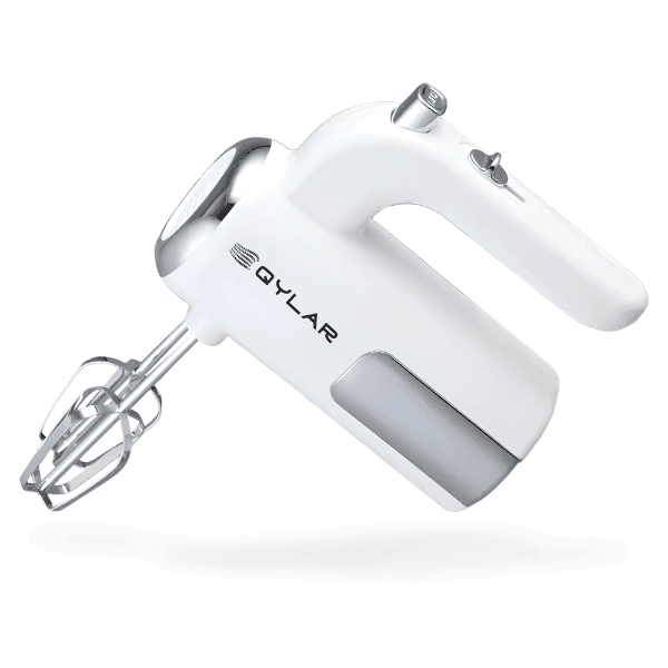 Anúncio: Batedeira Eletrica Qylar Hand Mixer QY-0813 / 200W / 5 Velocidades / 110-127V ~ 50/60Hz - Branco
