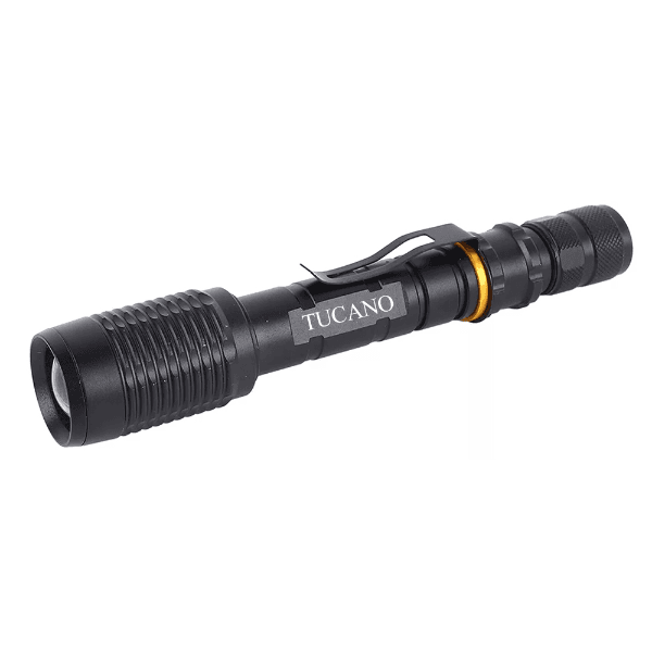 Anúncio: Lanterna LED Tucano TC-32 Police Light / 6800mAh / 2000W / Recarregavel - Preto