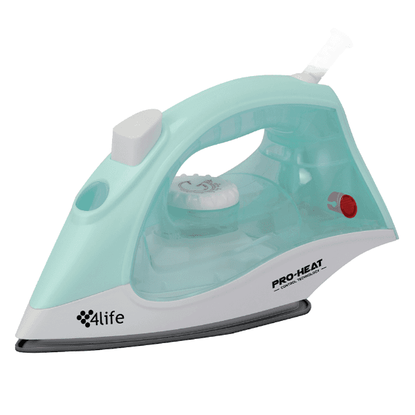 Anúncio: Ferro de Passar a Vapor 4life FL1106B / 1000W / 110V ~ 60Hz - Azul/Branco