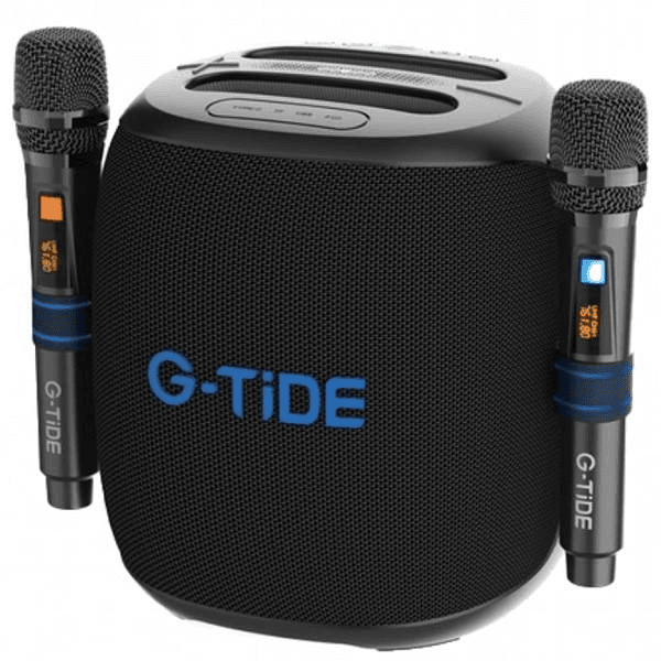 Anúncio: Speaker G-TiDE ThunderBass Com Bluetooth / AUX / USB / 100W / Microfone / IPX6 - Preto