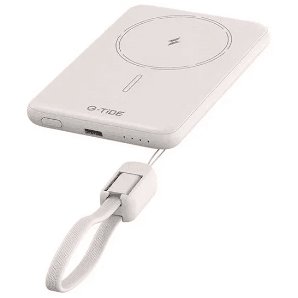 Anúncio: Carregador Portatil Wireless PowerBank G-TiDE Slim 01 / 5000Mah / 20W / USB-C - Bege
