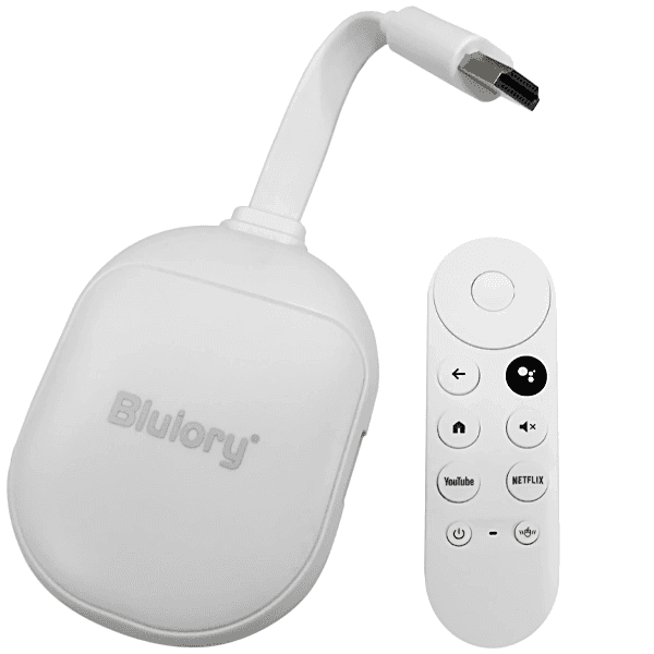 Anúncio: Chromecast Blulory TV Stick G1 / 4K / Ultra HD / Android TV - Branco