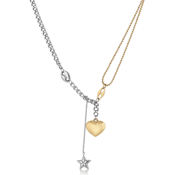 Anúncio: Colar Feminino Daniel Klein DKJ.3.20011-3 - Prata/Gold