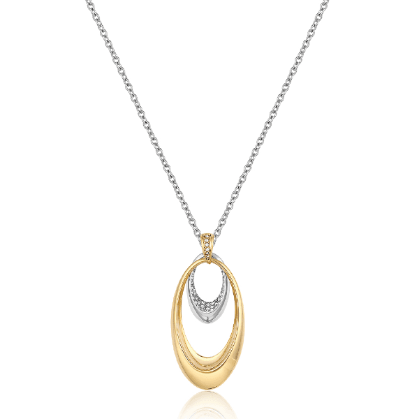 Anúncio: Colar Feminino Daniel Klein DKJ.5.20013-3 - Prata/Gold
