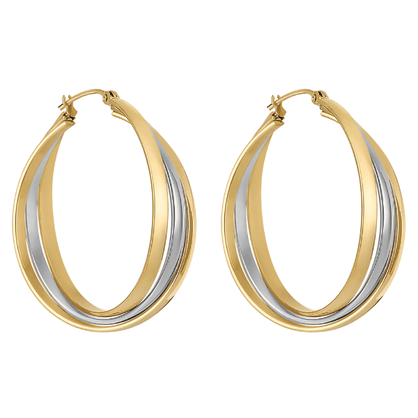 Anúncio: Brinco Feminino Daniel Klein DKJ.5.30016-3 - Prata/Gold