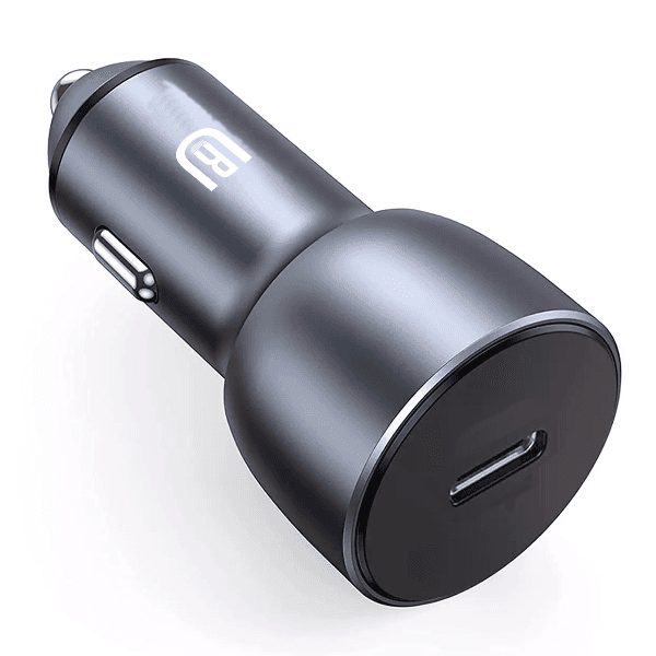 Anúncio: Mini Carregador Para Carro UR UC-10 / 33W / USB-C - Cinza Oscuro