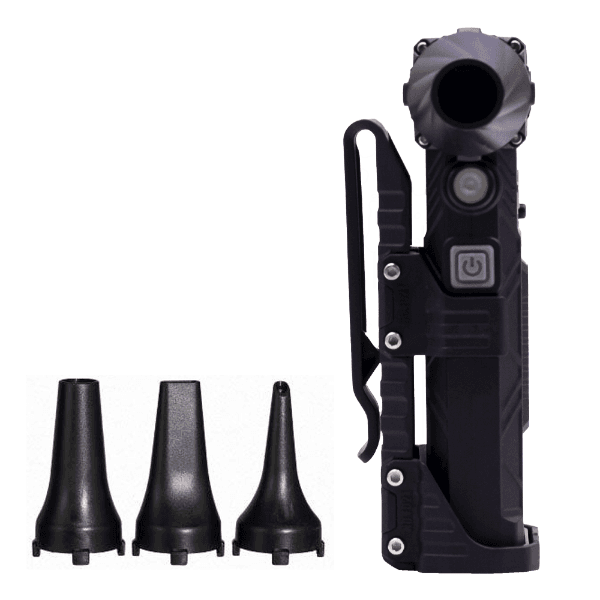Anúncio: Soprador de Ar Eletrico Sem Fio F021 Com Lanterna LED (7 Modos) / 8000Mah / 110000RPM / Recarregavel - Preto