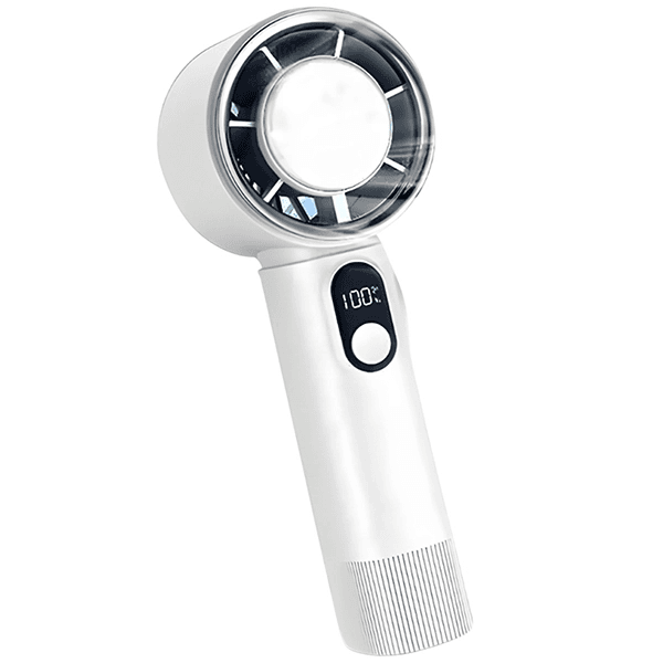 Anúncio: Mini Ventilador G-TiDE FH01 / 4400Mah / 5 Velocidades / Recarregavel - Branco