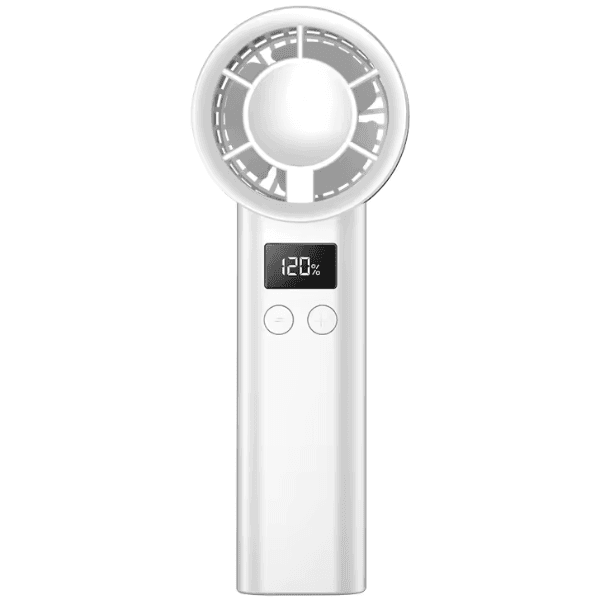 Anúncio: Mini Ventilador Portátil Hengda YQ10528 / 120 Niveis / Recarregavel - Branco