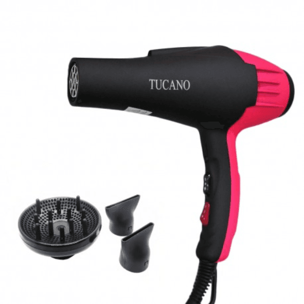 Anúncio: Secador de Cabelo Tucano TC-9800 / 8600W / 3 Temperaturas / 3 Velocidades / 110-127V ~ 50/60Hz - Preto/Rosa