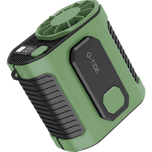 Anúncio: Mini Ventilador G-Tide FW02 / 5V / 4400Mah / Recarregável - Verde