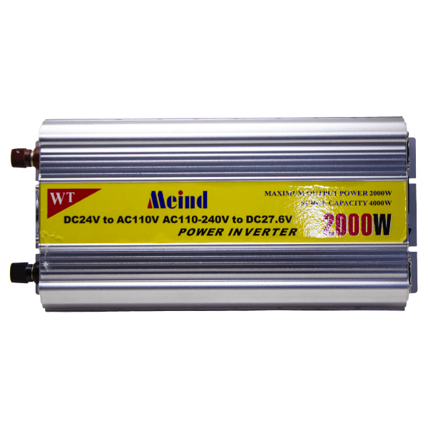 Anúncio: Inversor de Voltagem Para Carro Meind / 2000W / 24V Para 110V