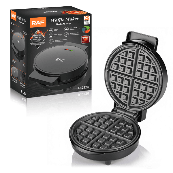 Anúncio: Maquina de Waffles / Waflera Eletrica Raf R.2225 / 1000W / 220V - Preto