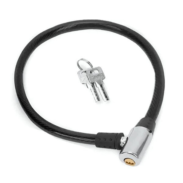 Anúncio: Cadeado Para Motocicleta Luo LU-MS101 de 120CM - Preto