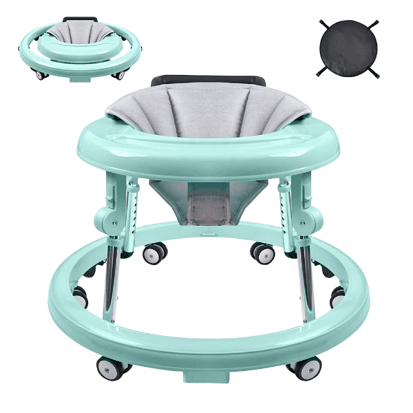 Anúncio: Andador de Bebe Wismind BW001 / 3 Em 1 / 360º / Altura Ajustavel - Verde