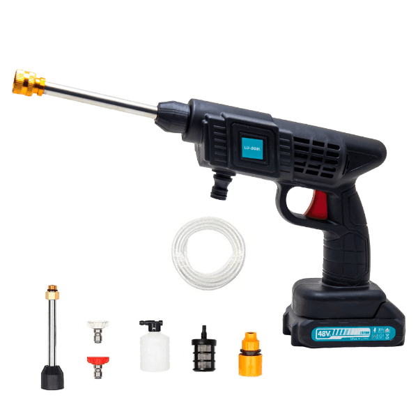 Anúncio: Hidrolavadora / Lavadora de Alta Pressao Portatil Luo LU-DG01 / 19000Rpm / 48V - Preto