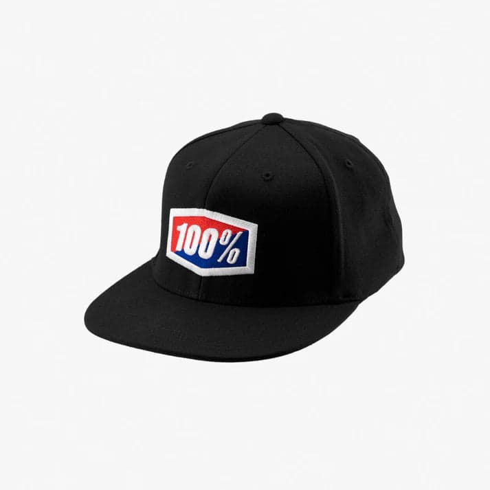 Gorra 100% Flexfit L/XL Preto