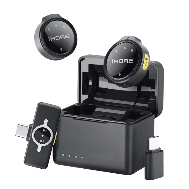Microfone Sem Fio 1More Pixie Mini M100 Preto
