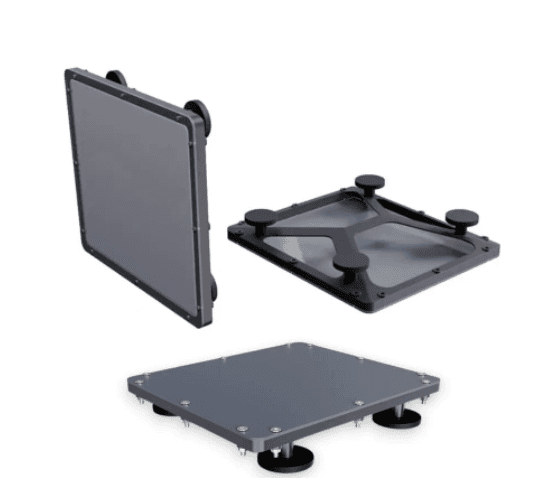 Suporte Abc Starlink Mini A3107 Alumínio Magnético com Ventosa Preto